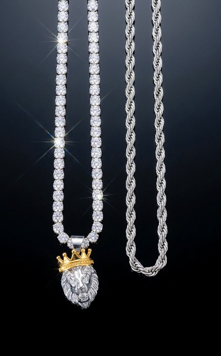 The STRATUM Crowned Lion & Stones Set