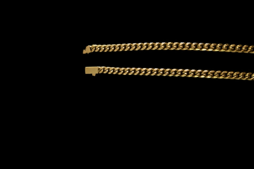 The STRATUM 18K Gold Dual-Cuban Foundation Set