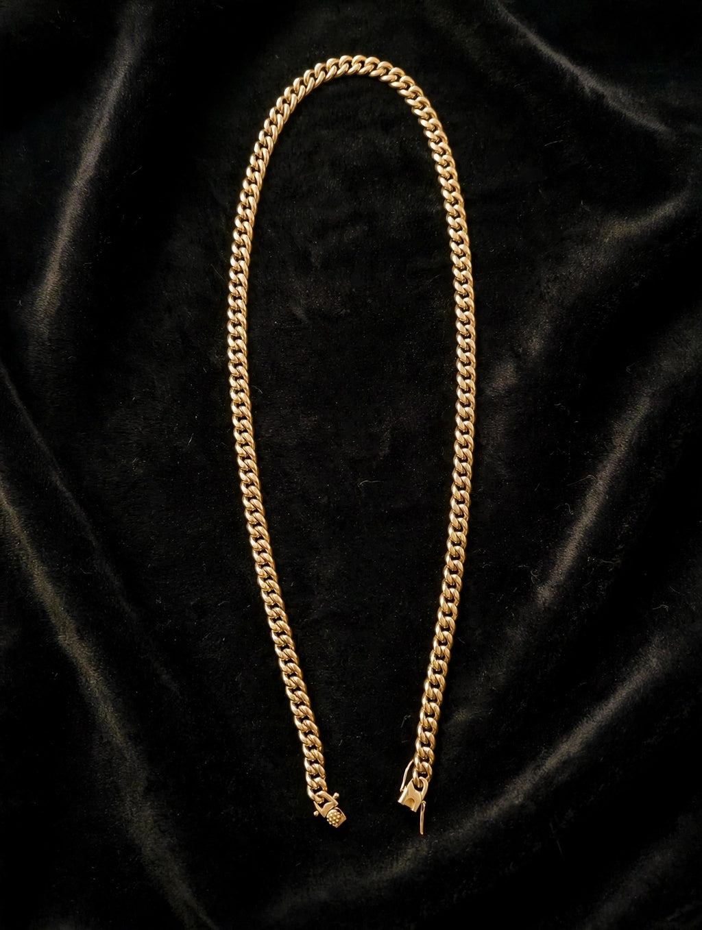 STRATUMS 14K 8mm Cuban