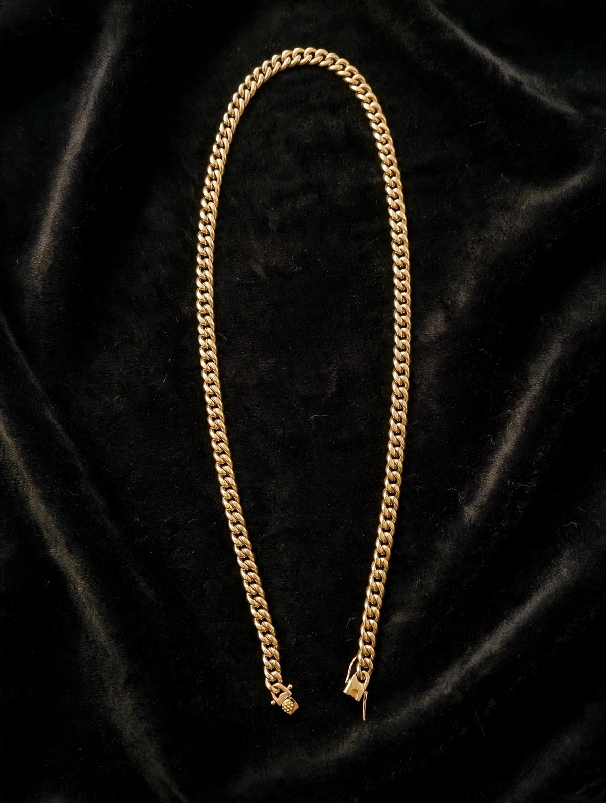 STRATUMS 14K 8mm Cuban