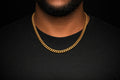 The STRATUM 22" 6mm Cuban Link Chain